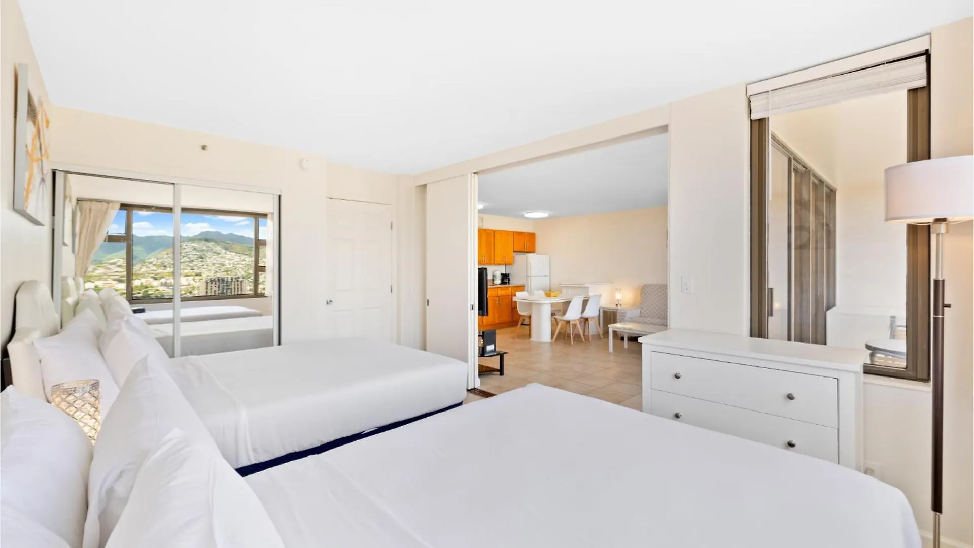 Waikiki Banyan T2-29Th 2Double Beds New Renovated Villa Honolulu