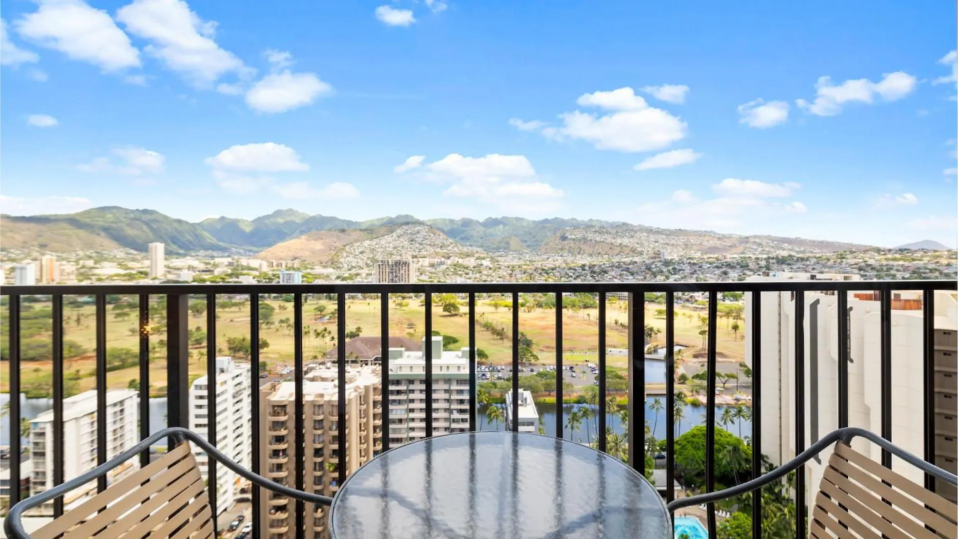 檀香山Waikiki Banyan T2-29Th 2Double Beds New Renovated别墅 0*, 檀香山
